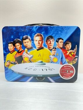 STAR TREK EXCLUSIVE FAN EXPO CANADA Lunchbox 2016 CBS Studios Orig Cast & Ship
